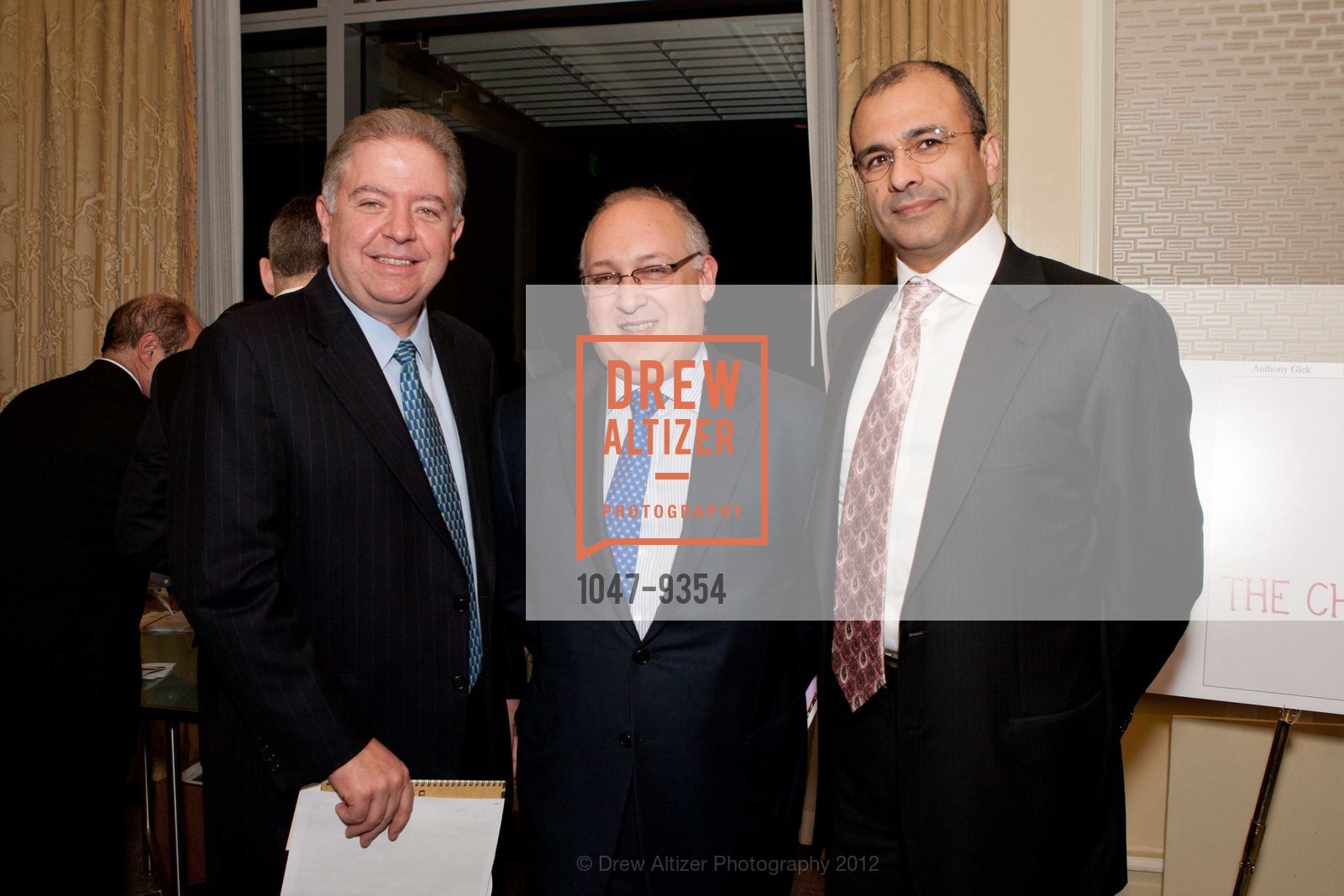 Mike Latham, Ira Shapiro, Naozer Dadachanji, AMERICAN HEART ASSOCIATION Celebrate with Heart, US, March 1st, 2012, Photo #1047-9354 Mike Latham, Ira Shapiro, Naozer Dadachanji, Photo #1047-9354