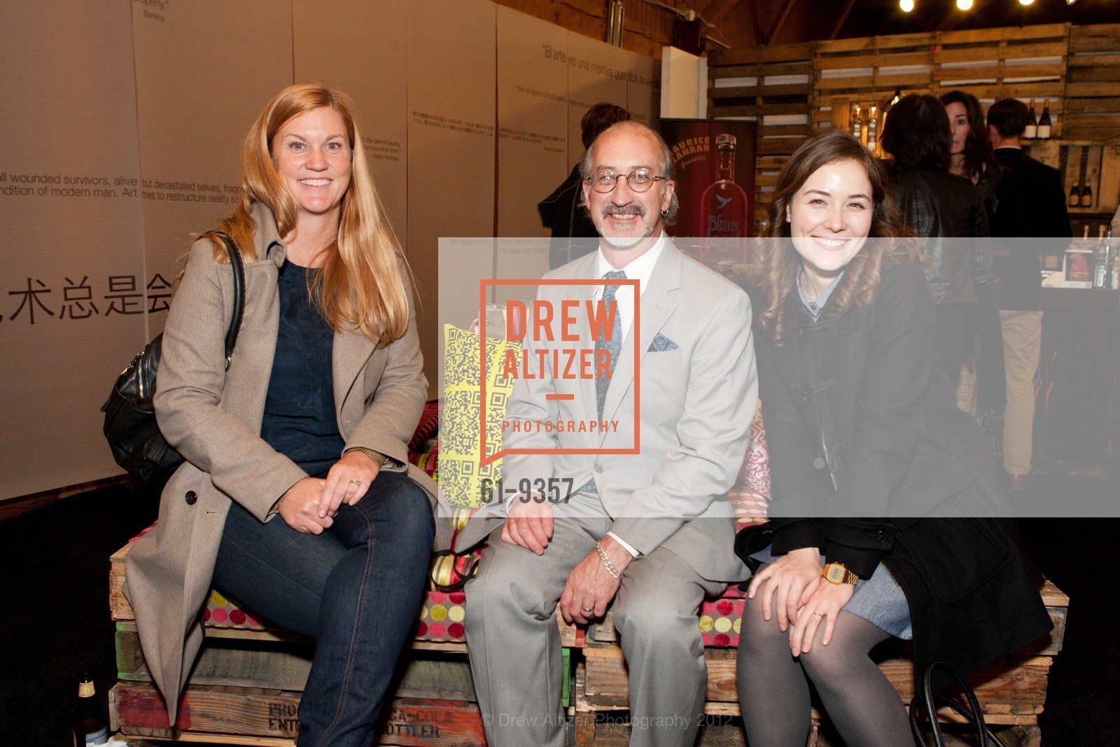 Lindsay Jones, David Peniston, Megan Williams, artMRKT San Francisco 2012, US, May 17th, 2012, Photo #61-9357 Lindsay Jones, David Peniston, Megan Williams, Photo #61-9357