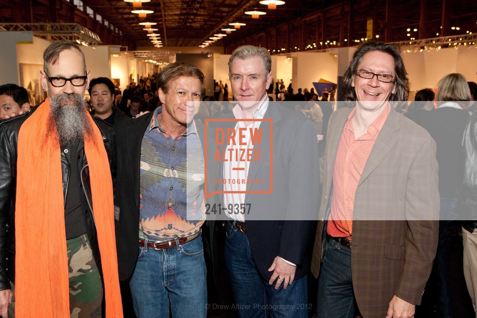 Dan Becker, Ronald Saturno, Robert Pangburn, Dane Wilson, artMRKT San Francisco 2012, US, May 17th, 2012, Photo #241-9357 Dan Becker, Ronald Saturno, Robert Pangburn, Dane Wilson, Photo #241-9357