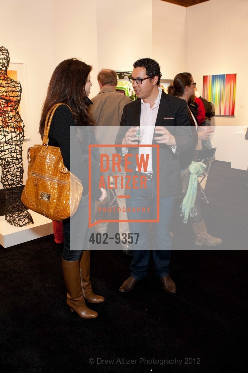 Julia Kreinin, Andy Ardila, artMRKT San Francisco 2012, US, May 17th, 2012, Photo #402-9357 Julia Kreinin, Andy Ardila, Photo #402-9357