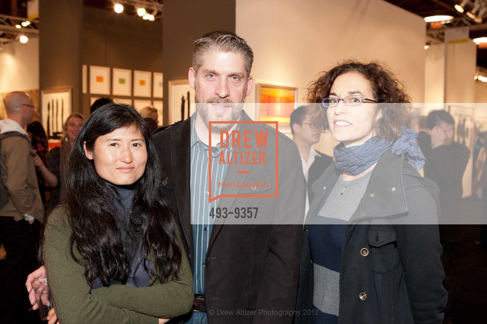 Elizabeth Eyehara, Owen Smith, Elise Cannon, artMRKT San Francisco 2012, US, May 17th, 2012, Photo #493-9357 Elizabeth Eyehara, Owen Smith, Elise Cannon, Photo #493-9357