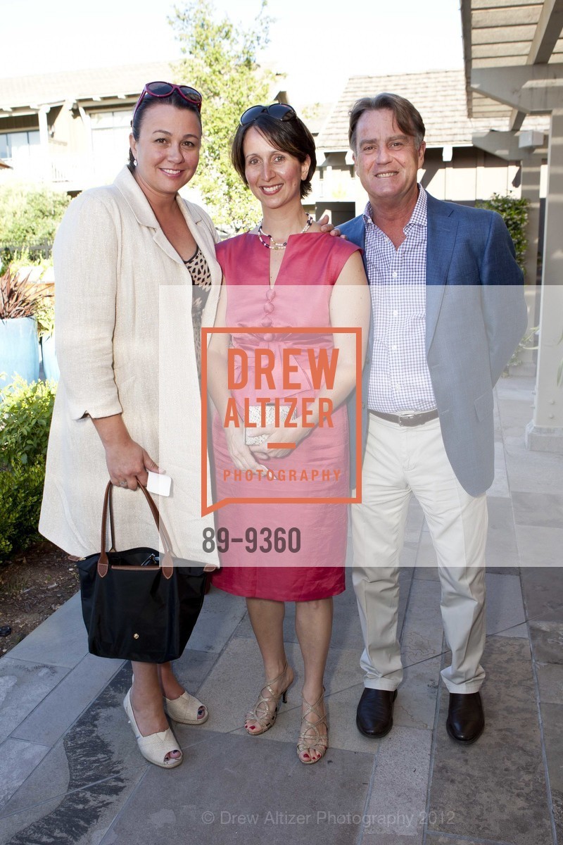 Kristin Cashin, Nora Oliver, Michael Oliver, MENLO CHARITY Horse Show Sponsor Party, US, June 26th, 2012, Photo #89-9360 Kristin Cashin, Nora Oliver, Michael Oliver, Photo #89-9360