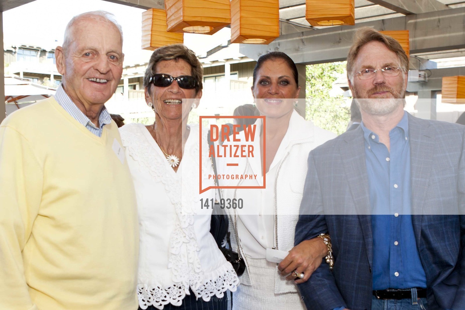 Ron Chapman, Nan Chapman, Judy Levin, Barnaby Levin, MENLO CHARITY Horse Show Sponsor Party, US, June 26th, 2012, Photo #141-9360 Ron Chapman, Nan Chapman, Judy Levin, Barnaby Levin, Photo #141-9360
