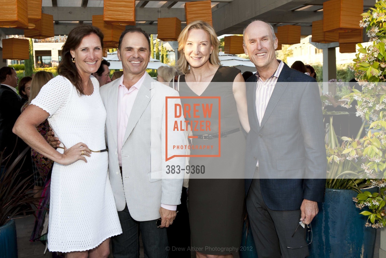 Suzanne Rischman, Don DeFranco, Peri Soyugenc, Tom Rattigan, MENLO CHARITY Horse Show Sponsor Party, US, June 26th, 2012, Photo #383-9360 Suzanne Rischman, Don DeFranco, Peri Soyugenc, Tom Rattigan, Photo #383-9360