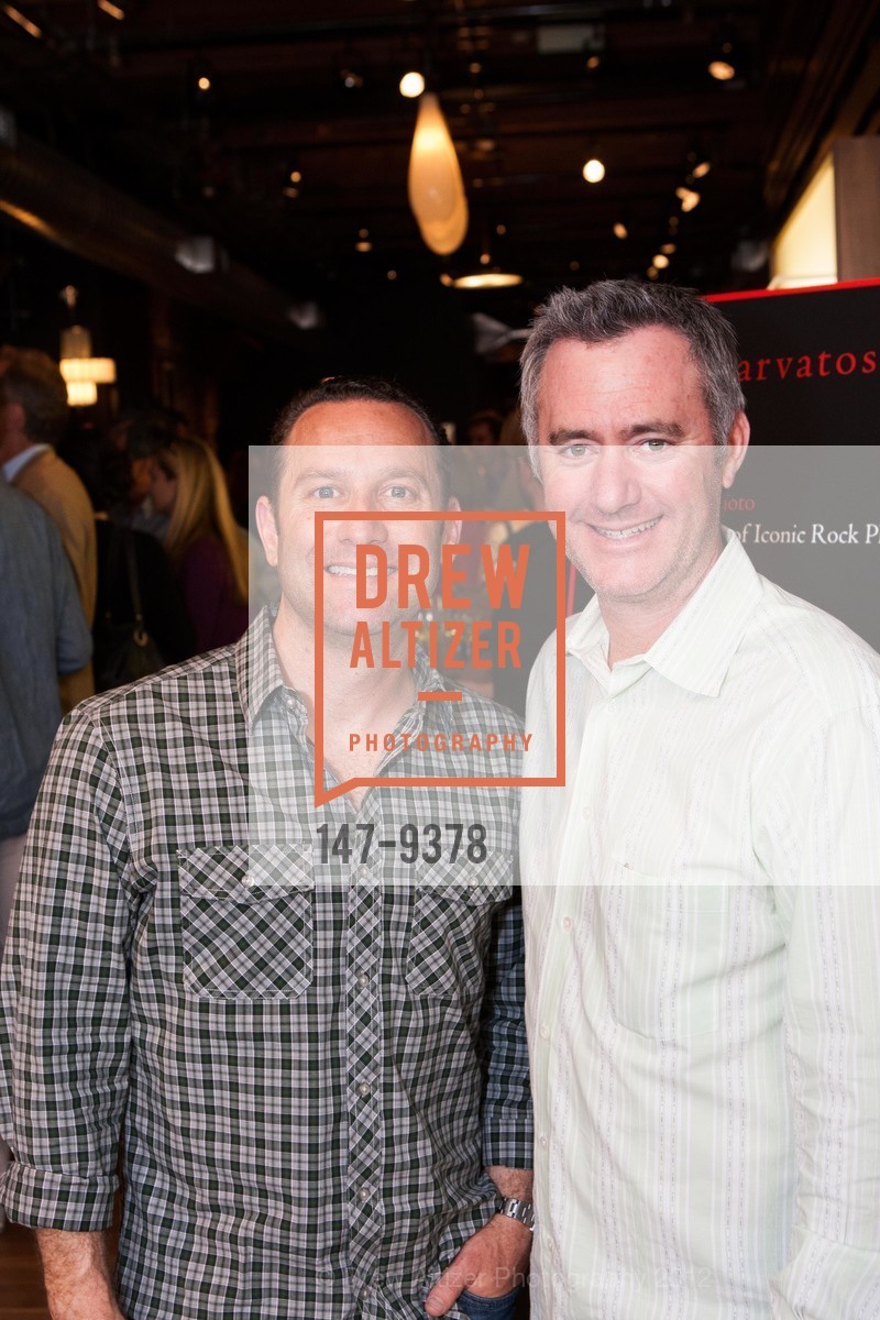 Justin Bass, Damon Marshall, JOHN VARVATOS Presents Rock Paper Photo, Iconic Rock Photography, Benefitting 826 Valencia with Q&A by Michael Zagaris, US, May 31st, 2012, Photo #147-9378 Justin Bass, Damon Marshall, Photo #147-9378