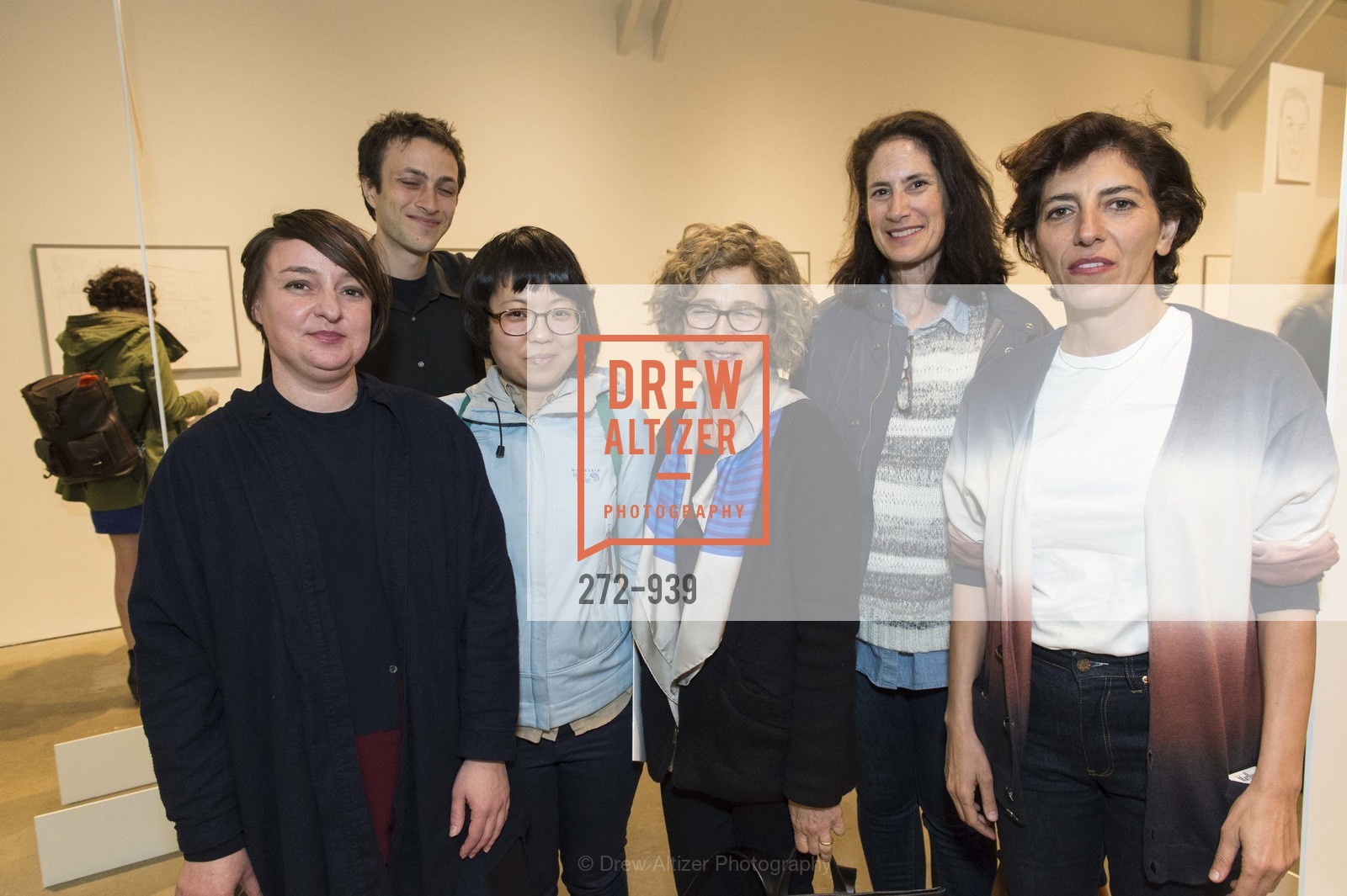 Katarina Burin, Robert Ochshorn, Aimi Watanabe, Judith Belzer, Pamela Wilson-Ryckman, Nairy Baghramian, CCA WATTIS Exhibition, US, January 22nd, 2015, Photo #272-939 Katarina Burin, Robert Ochshorn, Aimi Watanabe, Judith Belzer, Pamela Wilson-Ryckman, Nairy Baghramian, Photo #272-939