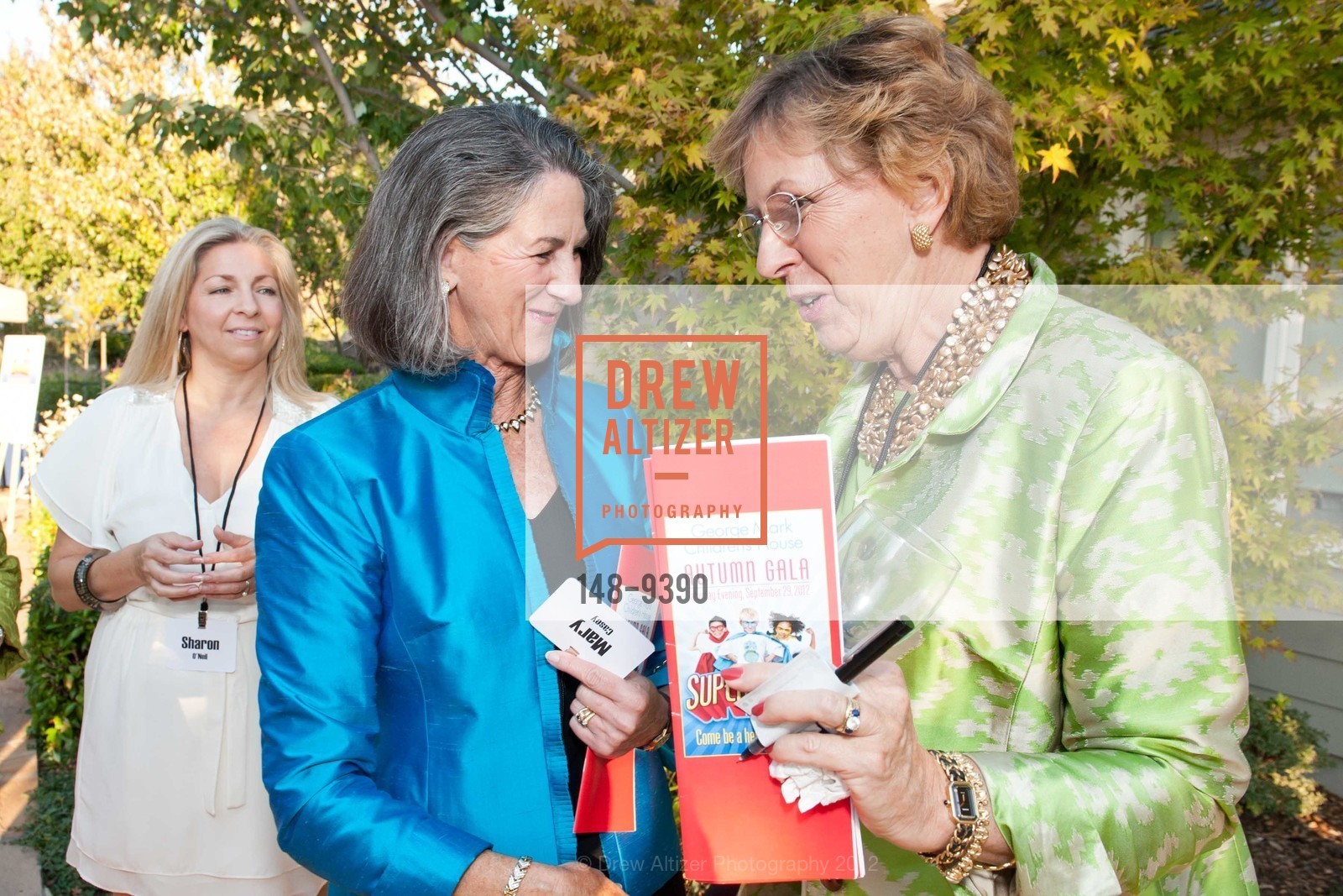 Mary Casey, Kathy Hull, GEORGE MARK CHILDREN'S HOUSE Gala 2012: Superheroes, George Mark Children's House. 2121 George Mark Lane, September 29th, 2012, Photo #148-9390 Mary Casey, Kathy Hull, Photo #148-9390