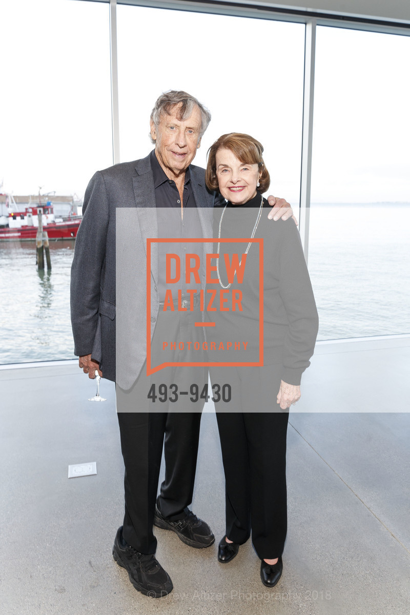 Richard Blum, Diane Feinstein, Presenting Fashion Collaboration Vasily Vein for Major Obsessions in Honor of Mayor Willie Brown's Birthday! 2018, Pier 24 Museum. Pier 24, San Francisco, CA 94105, March 31st, 2018, Photo #493-9430 Richard Blum, Diane Feinstein, Photo #493-9430