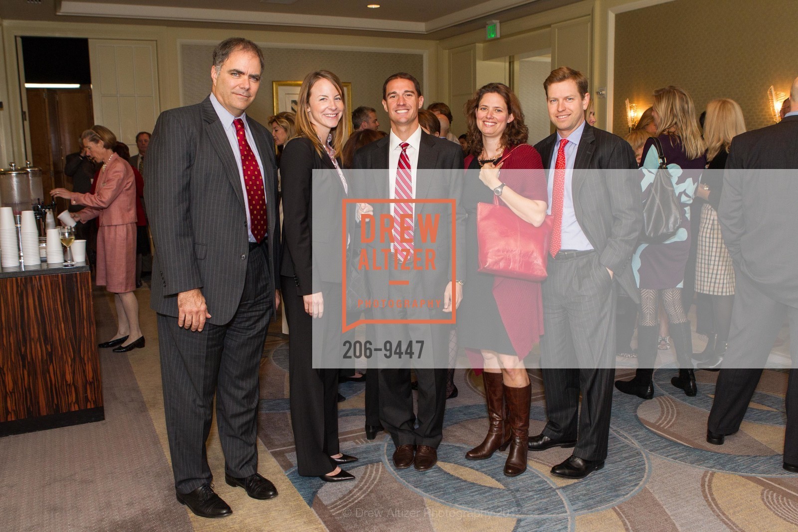 Mark Nickel, Ashley Evans, Dave Breslin, Elizabeth Van Benschoten, Caleb Porter, SAN FRANCISCO EDUCATION FUND: 2012 Back to School Lunch, US, October 12th, 2012, Photo #206-9447 Mark Nickel, Ashley Evans, Dave Breslin, Elizabeth Van Benschoten, Caleb Porter, Photo #206-9447
