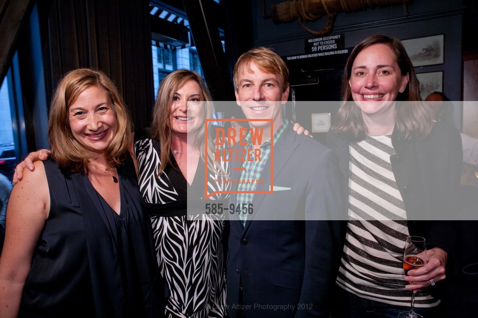 Michele Ronsen, Lisa Indrieri, Jack Calhoun, Karen Visnick, WAYFARE TAVERN Celebrates it's Second Year Anniversary, US, June 22nd, 2012, Photo #585-9456 Michele Ronsen, Lisa Indrieri, Jack Calhoun, Karen Visnick, Photo #585-9456