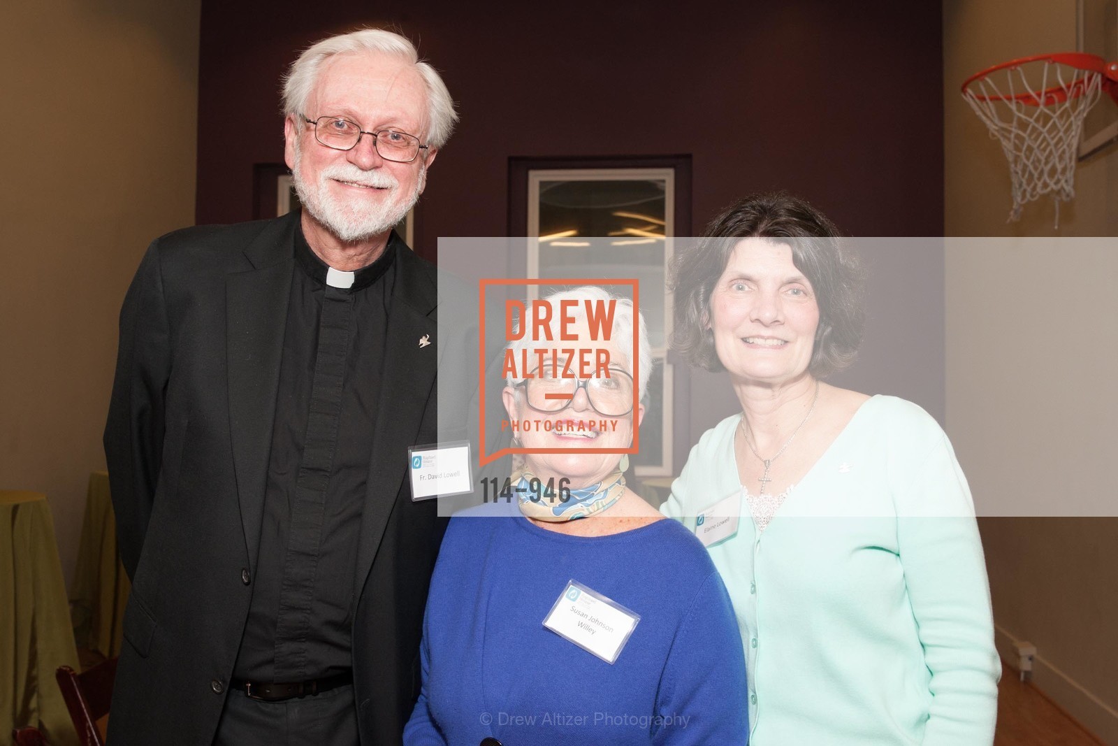 David Lowell, Susan Johnson Willey, Elaine Lowell, RAPHAEL HOUSE Honors Father David and Elaine Lowell, US, January 24th, 2015, Photo #114-946 David Lowell, Susan Johnson Willey, Elaine Lowell, Photo #114-946