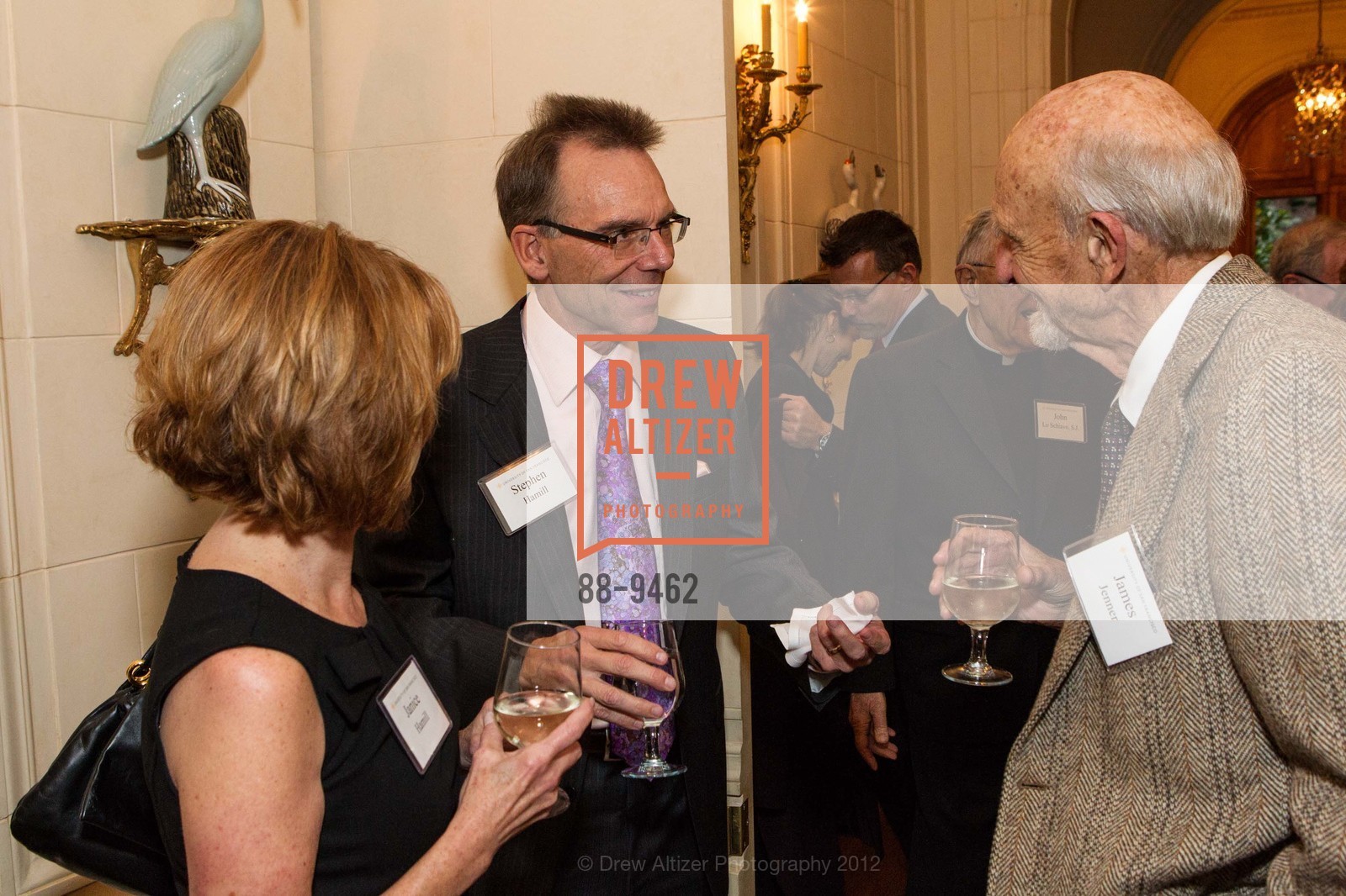 Janice Hamill, Stephen Hamill, James Jenner, GETTYS Host USF Event, US, November 29th, 2012, Photo #88-9462 Janice Hamill, Stephen Hamill, James Jenner, Photo #88-9462