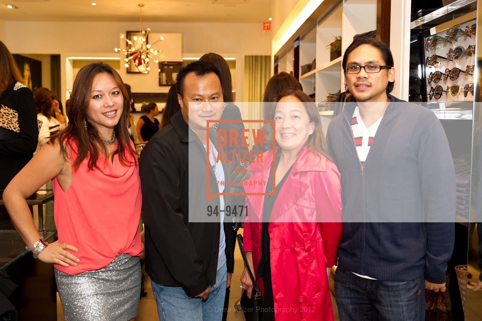 Nestle Pena, Chris Lim, Lydia Kim, Leonard LaPena, Denim & Diamonds Event at 7 For All Mankind, US, October 30th, 2012, Photo #94-9471 Nestle Pena, Chris Lim, Lydia Kim, Leonard LaPena, Photo #94-9471