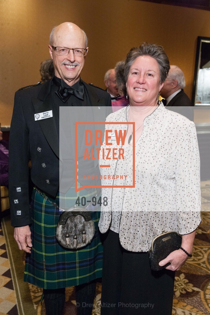 Steve Lind, Karen Burton-Lind, ST. ANDREW'S SOCIETY OF SAN FRANCISCO / Burns Night 2015, US, January 26th, 2015, Photo #40-948 Steve Lind, Karen Burton-Lind, Photo #40-948