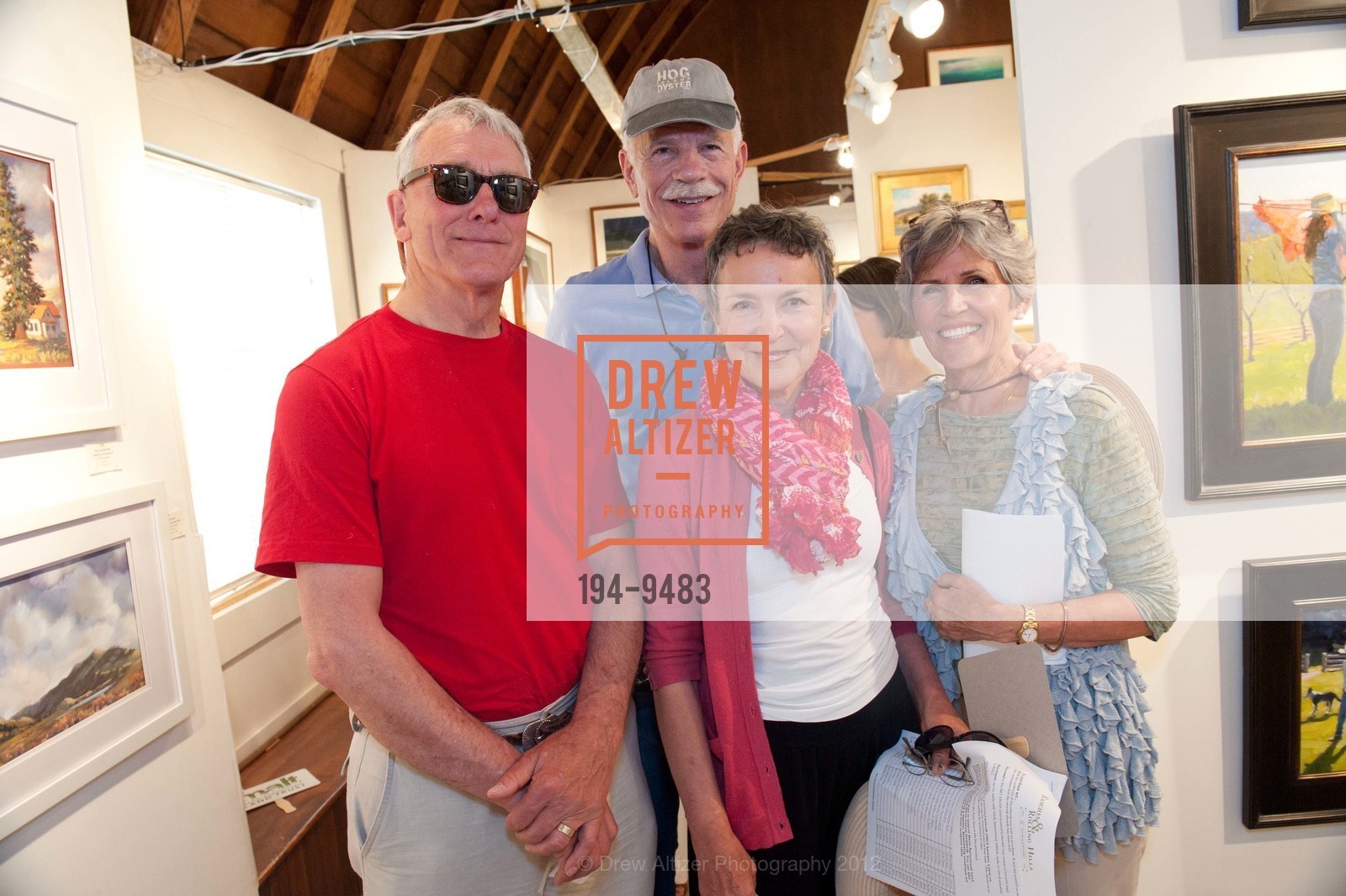Buck Deventhal, Bob Bingham, Monica Martin, Carol Kerns, Photo #194-9483