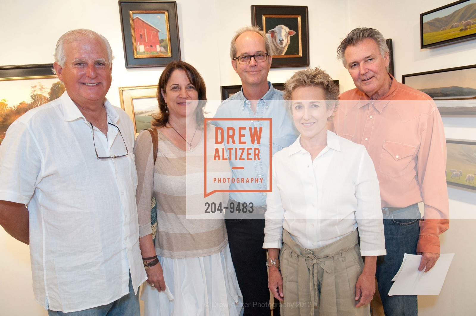 Dan McGilvray, Susan Schow, Roger Schow, Lorna Moore, Bruce Paquette, Ranches and Rolling Hills Landscape Art Show & Sale, US, May 19th, 2012, Photo #204-9483 Dan McGilvray, Susan Schow, Roger Schow, Lorna Moore, Bruce Paquette, Photo #204-9483