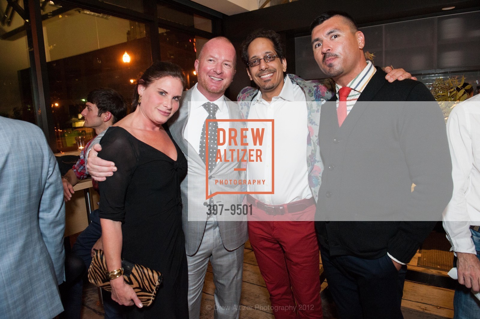 Wendy Miller, Terje Arnesen, Abie Hadjitarkhani, Ryan Aguilar, Spectrum VIP Salon, US, October 7th, 2012, Photo #397-9501 Wendy Miller, Terje Arnesen, Abie Hadjitarkhani, Ryan Aguilar, Photo #397-9501