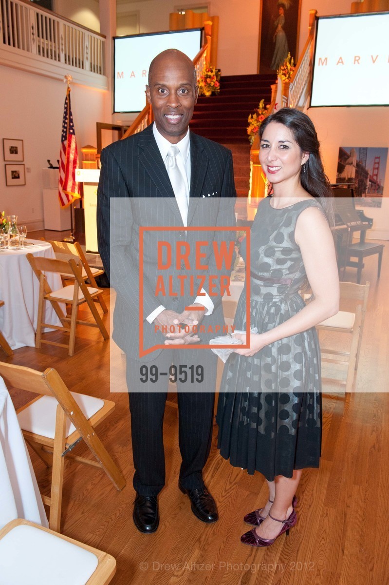 Jonathan Mayes, Angela Carrier, CALIFORNIA HISTORICAL SOCIETY Reception Honoring Congresswoman Nancy Pelosi, US, August 7th, 2012, Photo #99-9519 Jonathan Mayes, Angela Carrier, Photo #99-9519