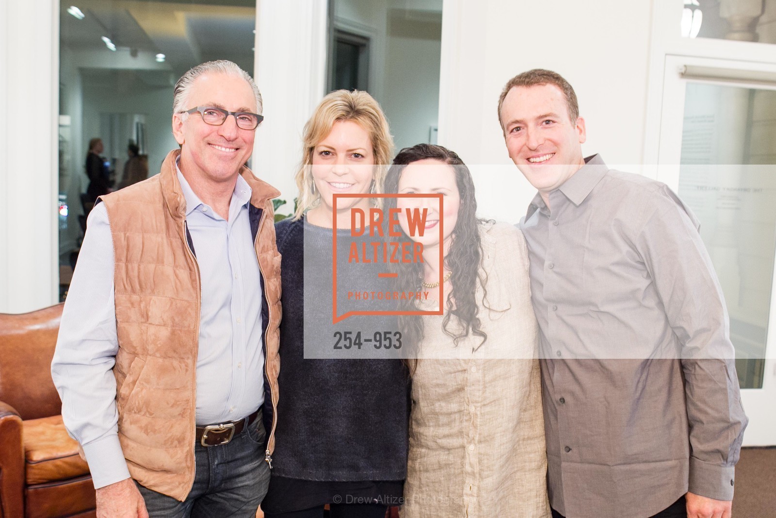 Elliott Felson, Suzanne Felson, Geoffrey Dryan, Janel Dryan, DRYANSKY GALLERY Presents David Mitchell: Boundaries, US, January 30th, 2015, Photo #254-953 Elliott Felson, Suzanne Felson, Geoffrey Dryan, Janel Dryan, Photo #254-953