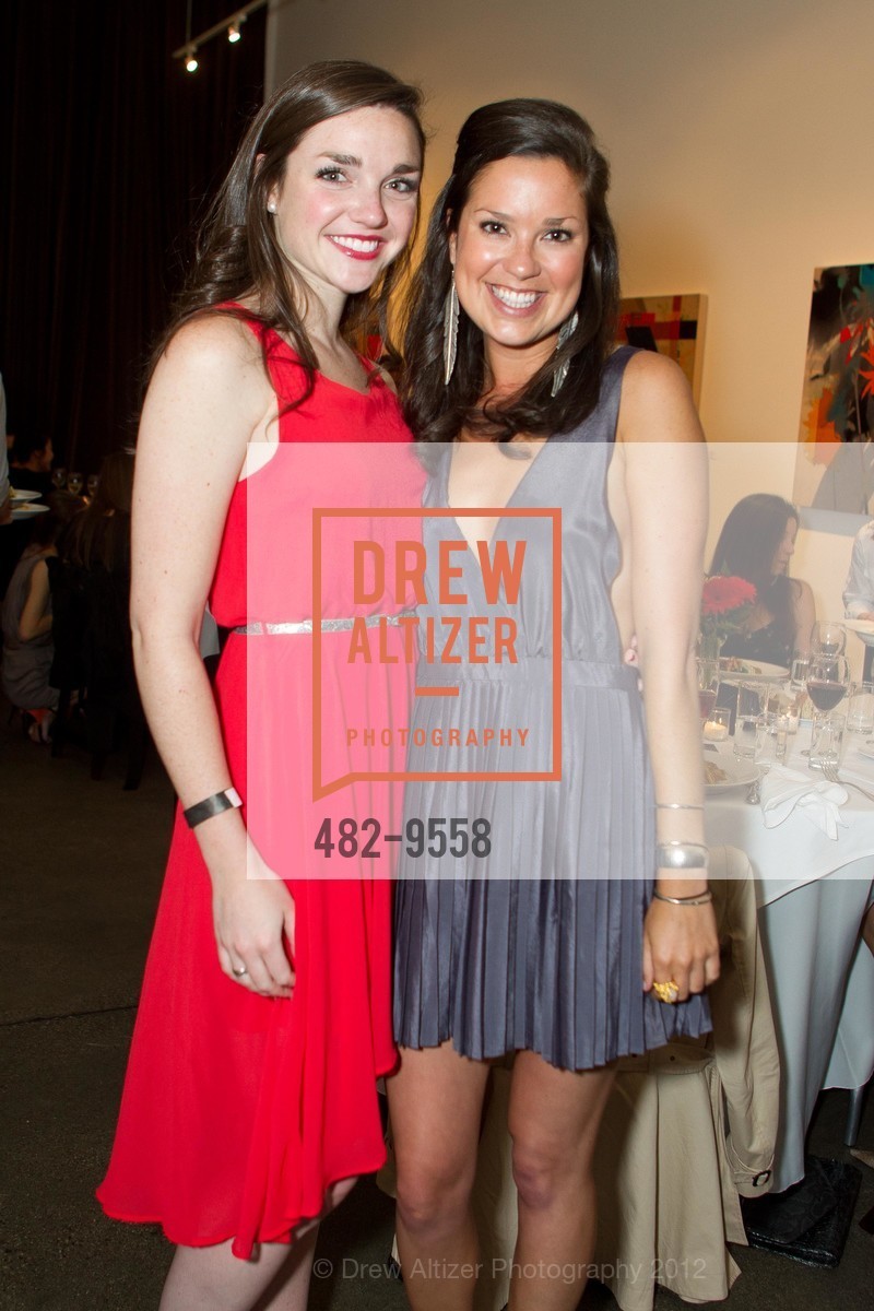 Courtney Benson, Hannah Schmunk, SF SOCIAL Dinner at Foreign Cinema, US, May 18th, 2012, Photo #482-9558 Courtney Benson, Hannah Schmunk, Photo #482-9558