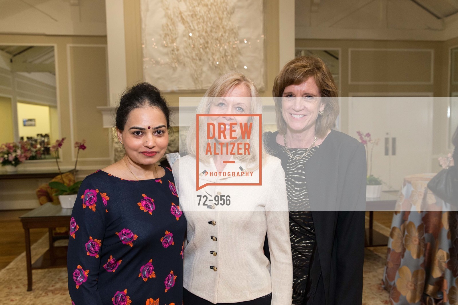 Jyotsna Sulebele, Joan Forte Scott, Liz Sloan, STANFORD MEDICINE WOMEN'S HEALTH Luncheon at Menlo Circus Club, US, January 30th, 2015, Photo #72-956 Jyotsna Sulebele, Joan Forte Scott, Liz Sloan, Photo #72-956