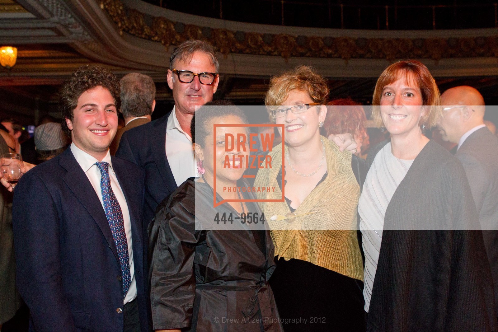 Matthew Goldman, Larry Colton, Willa Seldon, Deborah Alvarez-Rodriguez, Sherilyn Adams, SF AIDS FOUNDATION Presents The Call 2012, The Regency Center. 1300 Van Ness Avenue, September 29th, 2012, Photo #444-9564 Matthew Goldman, Larry Colton, Willa Seldon, Deborah Alvarez-Rodriguez, Sherilyn Adams, Photo #444-9564