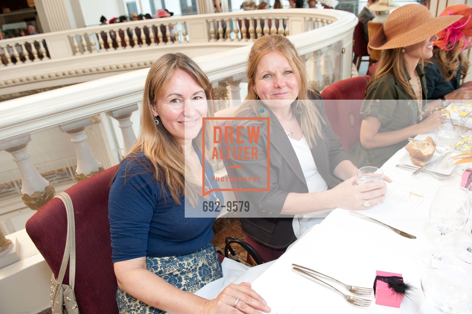 Kathy Kimball, Nancy Spooner, THE 2012 SAN FRANCISCO ZOOLOGICAL SOCIETY AUXILIARY LUNCHEON "Birds of a Feather", Neiman Marcus, The Rotunda. 150 Stockton Street, October 3rd, 2012, Photo #692-9579 Kathy Kimball, Nancy Spooner, Photo #692-9579
