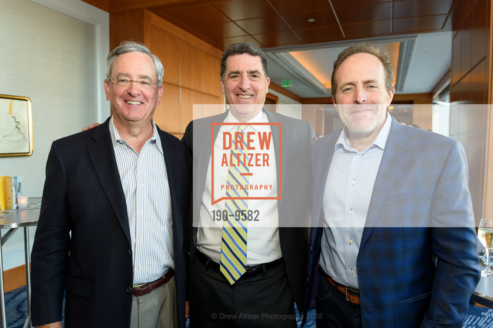 Scott Fink, Jeff Rosenthal, Rob Tarkoff, Summer Search San Francisco Gala, Four Seasons. 757 Market Street, San Francisco, March 28th, 2018, Photo #190-9582 Scott Fink, Jeff Rosenthal, Rob Tarkoff, Photo #190-9582
