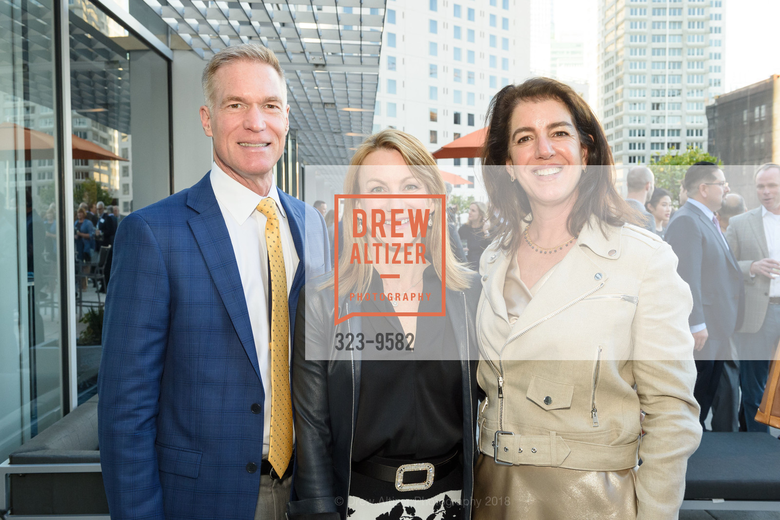 Bill Mellin, Stephanie Mellin, Kelley Smith, Summer Search San Francisco Gala, Four Seasons. 757 Market Street, San Francisco, March 28th, 2018, Photo #323-9582 Bill Mellin, Stephanie Mellin, Kelley Smith, Photo #323-9582