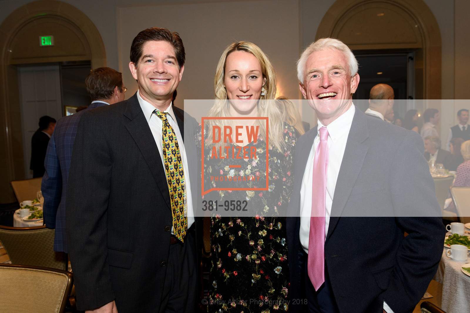Lionel Shaw, Lisa McKay, John Medved, Summer Search San Francisco Gala, Four Seasons. 757 Market Street, San Francisco, March 28th, 2018, Photo #381-9582 Lionel Shaw, Lisa McKay, John Medved, Photo #381-9582