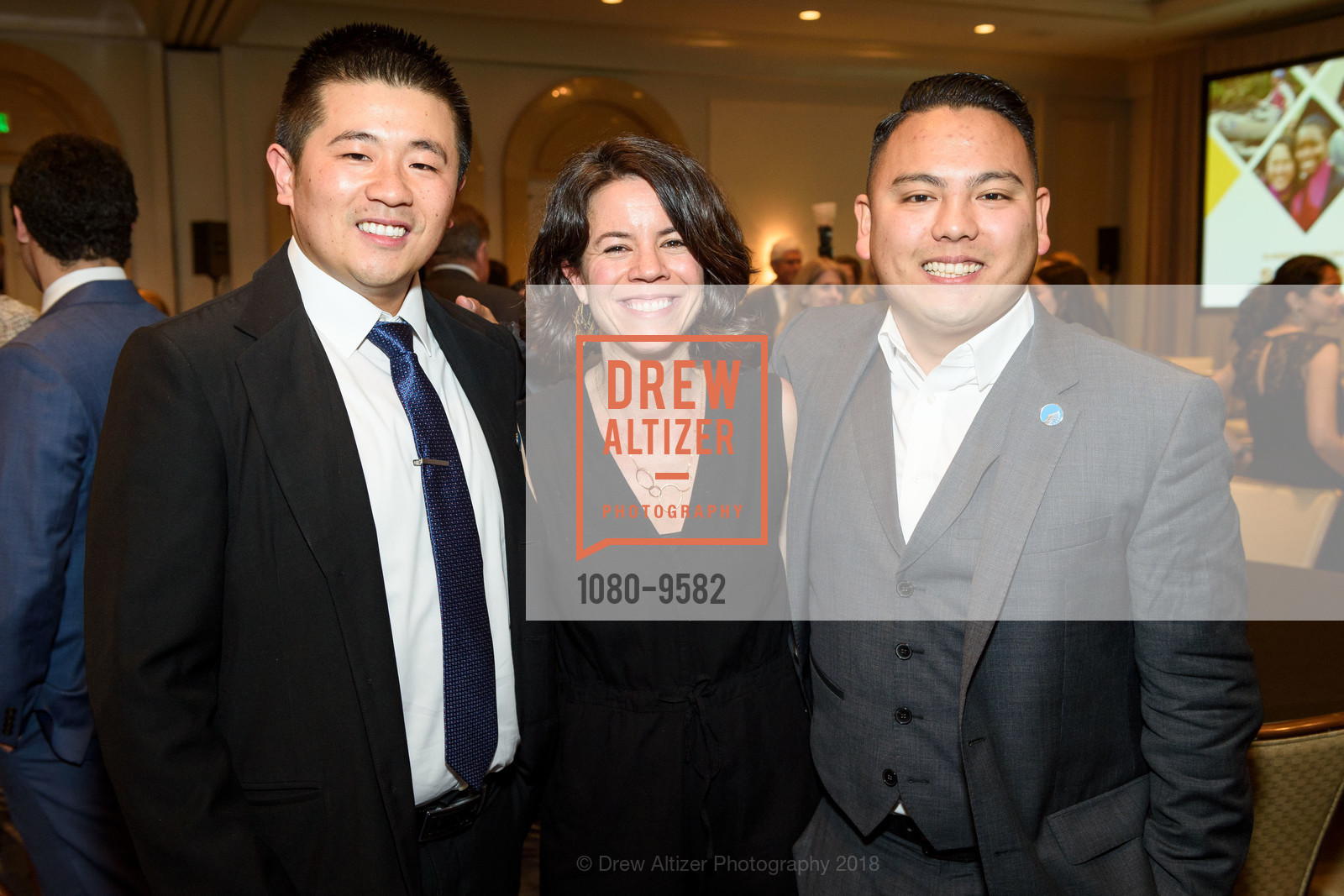 Cai Lin, Sara Lipton-Carey, Joseph Darza, Summer Search San Francisco Gala, Four Seasons. 757 Market Street, San Francisco, March 28th, 2018, Photo #1080-9582 Cai Lin, Sara Lipton-Carey, Joseph Darza, Photo #1080-9582