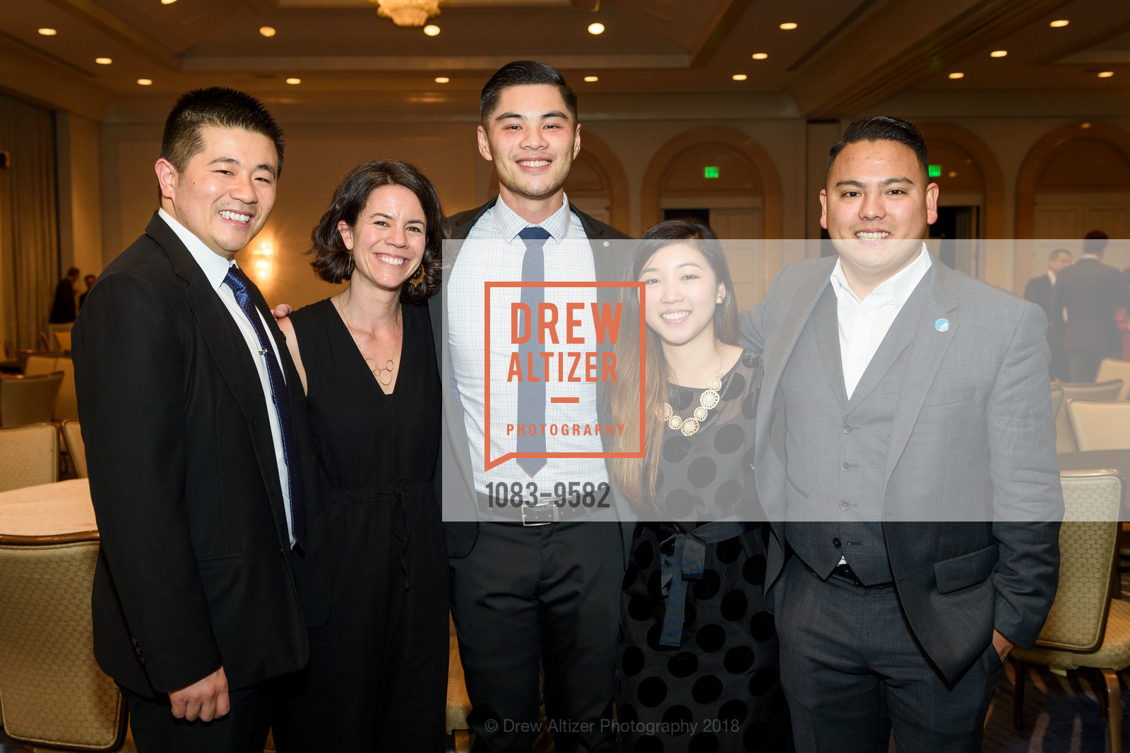 Cai Lin, Sara Lipton-Carey, Dale Zheng, Jada Gamble, Joseph Darza, Summer Search San Francisco Gala, Four Seasons. 757 Market Street, San Francisco, March 28th, 2018, Photo #1083-9582 Cai Lin, Sara Lipton-Carey, Dale Zheng, Jada Gamble, Joseph Darza, Photo #1083-9582