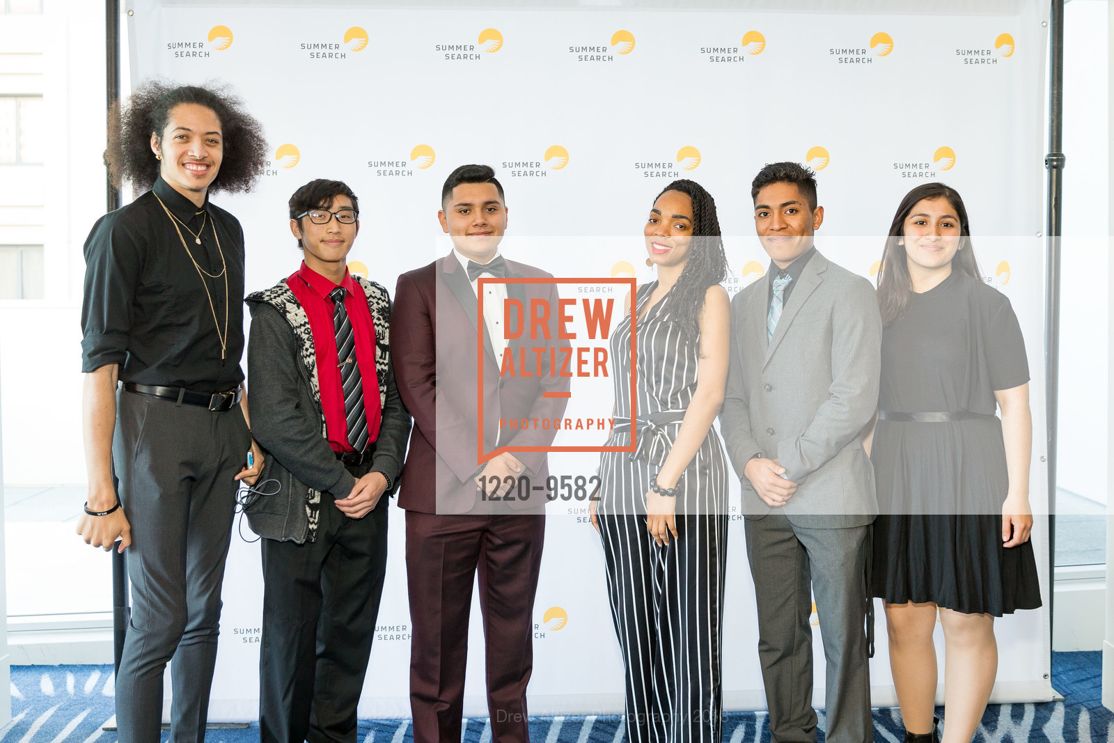 Xavier Soto, Darian Zhang, Carlos Aquino, Zavi Smith, Paola Avalos, Arvin Estrada, Summer Search San Francisco Gala, Four Seasons. 757 Market Street, San Francisco, March 28th, 2018, Photo #1220-9582 Xavier Soto, Darian Zhang, Carlos Aquino, Zavi Smith, Paola Avalos, Arvin Estrada, Photo #1220-9582