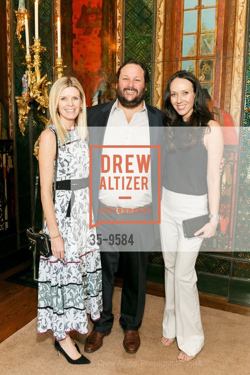 Alyssa Warnock, Todd Berardi, Ali Grosslight, Gordon and Ann Getty Host the Playgroup Fundraiser Cocktail Reception, Private Residence, March 29th, 2018, Photo #35-9584 Alyssa Warnock, Todd Berardi, Ali Grosslight, Photo #35-9584