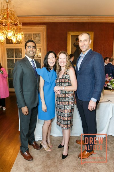 Vijay Mohan with Audrey Mohan, Candace Archer and Chris Archer