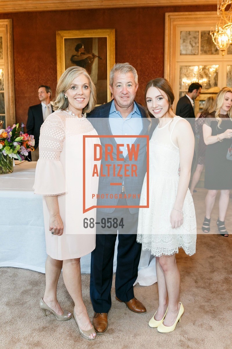 Corinne Vernon, Alan Vernon, Payton Vernon, Gordon and Ann Getty Host the Playgroup Fundraiser Cocktail Reception, Private Residence, March 29th, 2018, Photo #68-9584 Corinne Vernon, Alan Vernon, Payton Vernon, Photo #68-9584