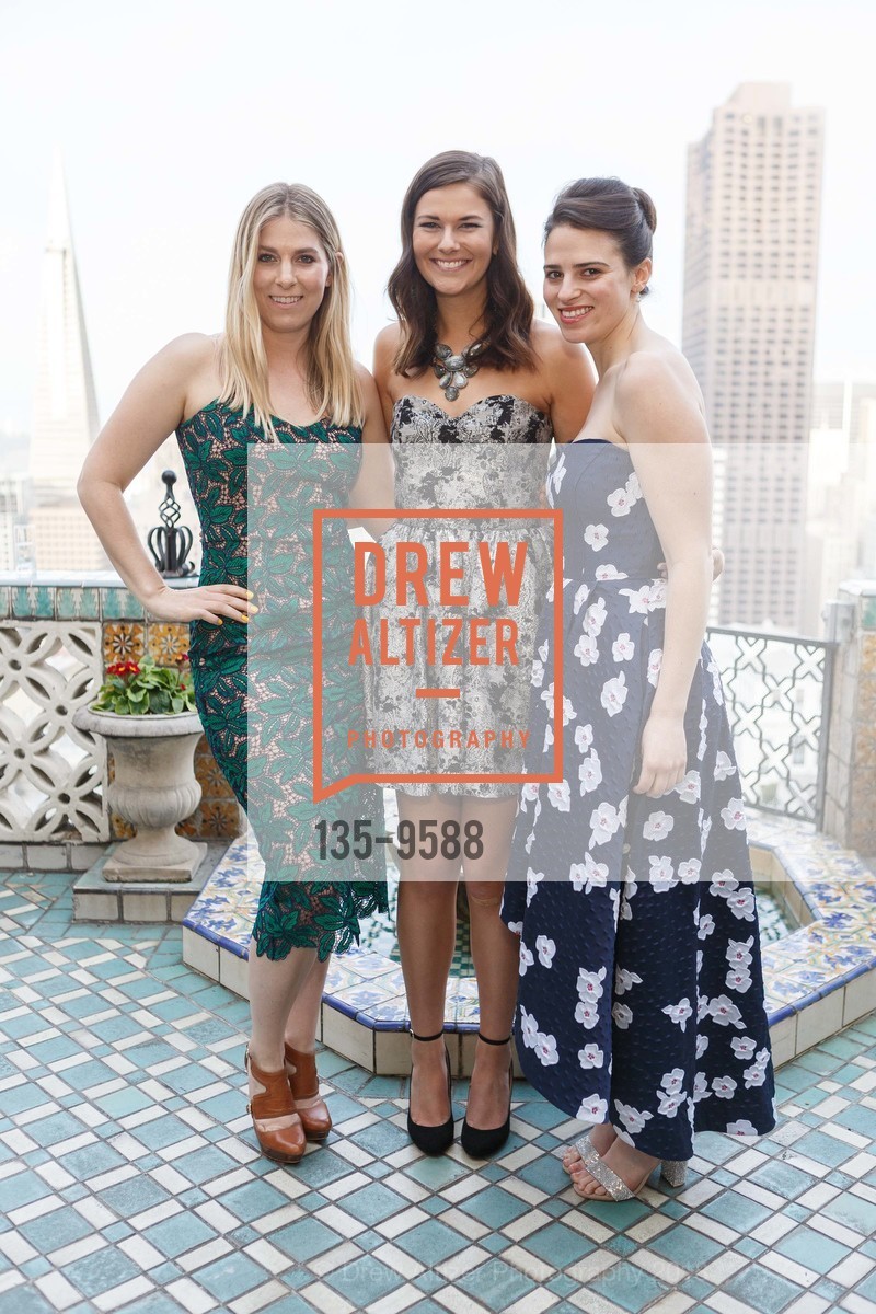 Alli Bernoch, Samantha Novak, Bailey Douglass, Spinsters of San Francisco Legacy Benefit 2018, The Fairmont, Swig Suite. 950 Mason St, March 31st, 2018, Photo #135-9588 Alli Bernoch, Samantha Novak, Bailey Douglass, Photo #135-9588