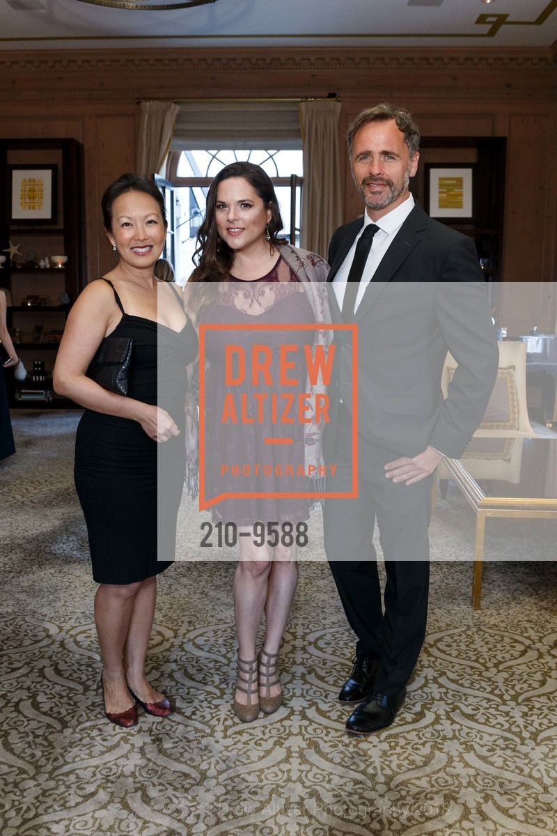 Bonnie Lau, Adriane Sinclair, Christian Douglas, Spinsters of San Francisco Legacy Benefit 2018, The Fairmont, Swig Suite. 950 Mason St, March 31st, 2018, Photo #210-9588 Bonnie Lau, Adriane Sinclair, Christian Douglas, Photo #210-9588