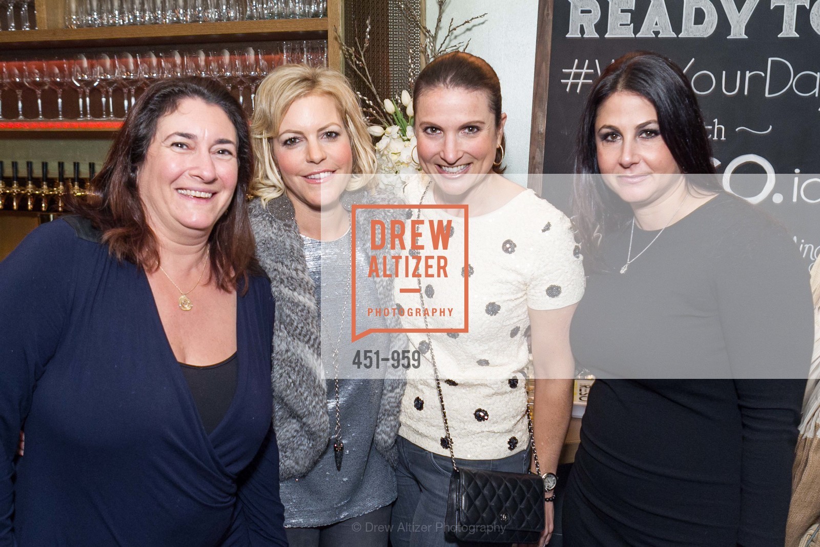Rebecca Ravel, Suzanne Felson, Lisa Wolfe, Samantha Behrman, RESO GOES LIVE!, US, February 5th, 2015, Photo #451-959 Rebecca Ravel, Suzanne Felson, Lisa Wolfe, Samantha Behrman, Photo #451-959
