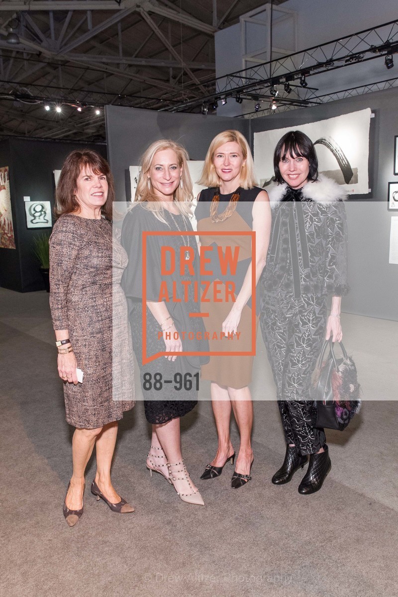 Pam Earing, Joni Binder, Lauren Hall, Christine Suppes, FINE ARTS MUSEUMS OF SAN FRANCISCO'S Tribal & Textile Arts Opening Preview Gala, US, February 6th, 2015, Photo #88-961 Pam Earing, Joni Binder, Lauren Hall, Christine Suppes, Photo #88-961
