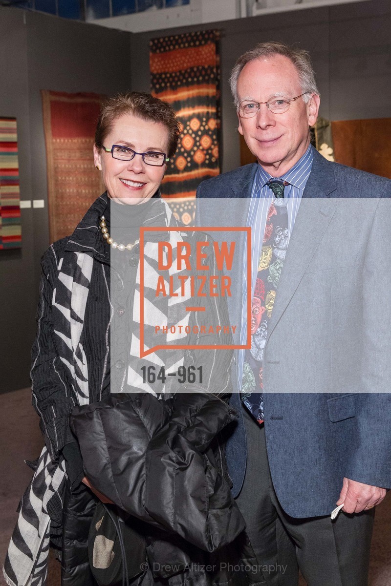 Kathleen Taylor, Fred Taylor, FINE ARTS MUSEUMS OF SAN FRANCISCO'S Tribal & Textile Arts Opening Preview Gala, US, February 6th, 2015, Photo #164-961 Kathleen Taylor, Fred Taylor, Photo #164-961
