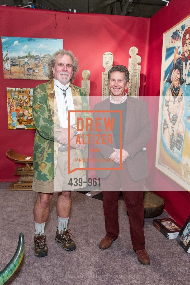 Ernie Wolfe, Ed Hardy, FINE ARTS MUSEUMS OF SAN FRANCISCO'S Tribal & Textile Arts Opening Preview Gala, US, February 6th, 2015, Photo #439-961 Ernie Wolfe, Ed Hardy, Photo #439-961