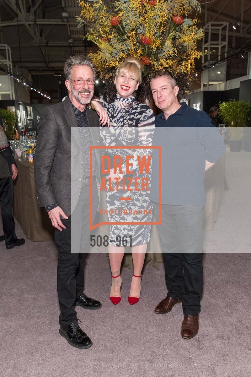 Alan Marcuson, Jessica Lindsay Phillips, Carlo Bella, FINE ARTS MUSEUMS OF SAN FRANCISCO'S Tribal & Textile Arts Opening Preview Gala, US, February 6th, 2015, Photo #508-961 Alan Marcuson, Jessica Lindsay Phillips, Carlo Bella, Photo #508-961