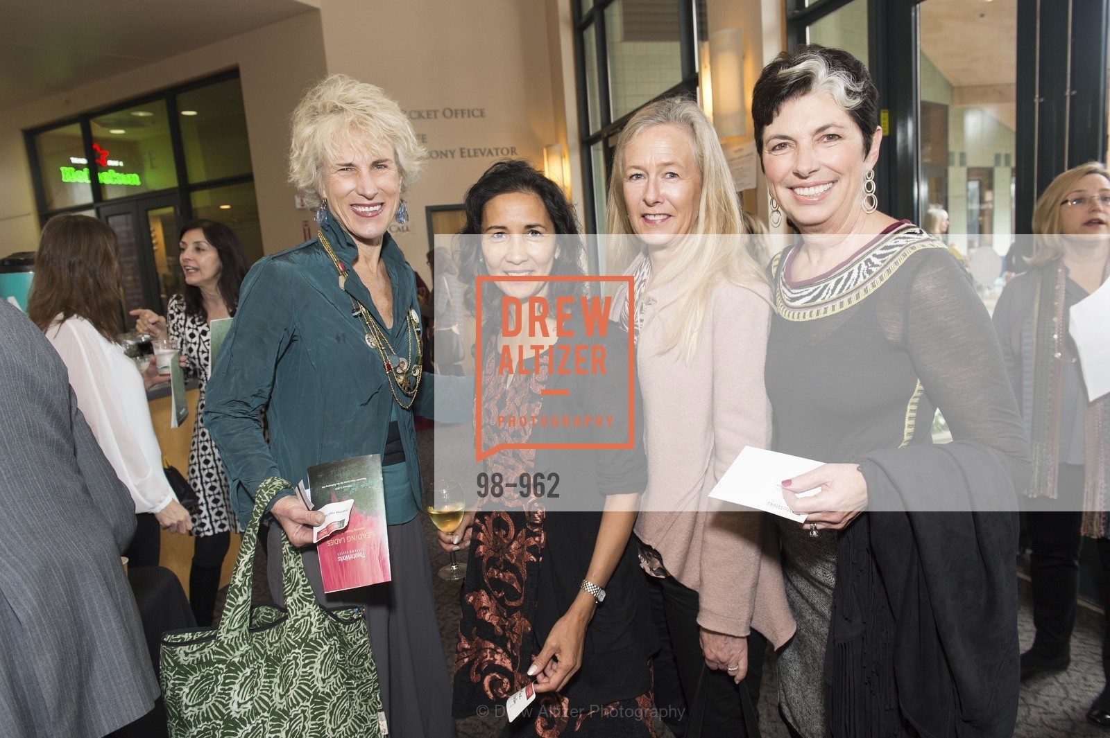 Fran Hall Keichnick, Cynthia Keely, Nancy Ryde, Gayla Lorthridge Wood, THEATRE WORKS Presents Leading Ladies, US, February 8th, 2015, Photo #98-962 Fran Hall Keichnick, Cynthia Keely, Nancy Ryde, Gayla Lorthridge Wood, Photo #98-962