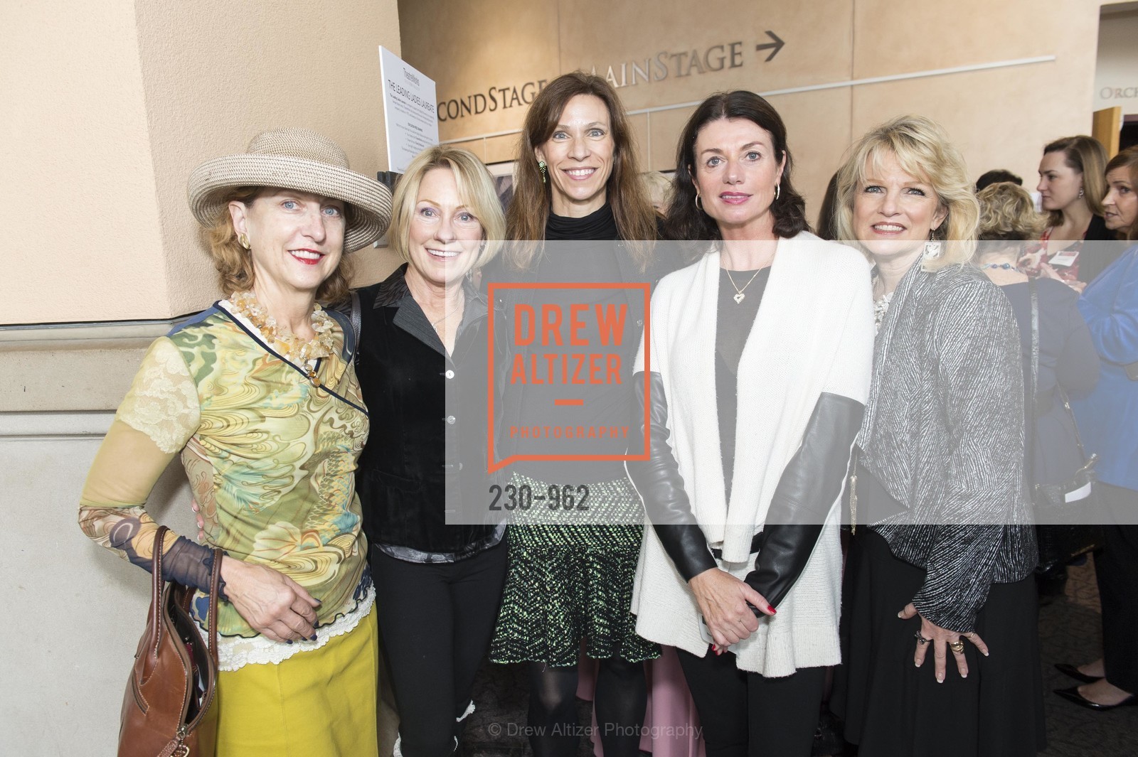 Tiffany Birch, Lori Teel, Jill Howard, Norene Sheehan, Lucy Wedemeyer, THEATRE WORKS Presents Leading Ladies, US, February 8th, 2015, Photo #230-962 Tiffany Birch, Lori Teel, Jill Howard, Norene Sheehan, Lucy Wedemeyer, Photo #230-962
