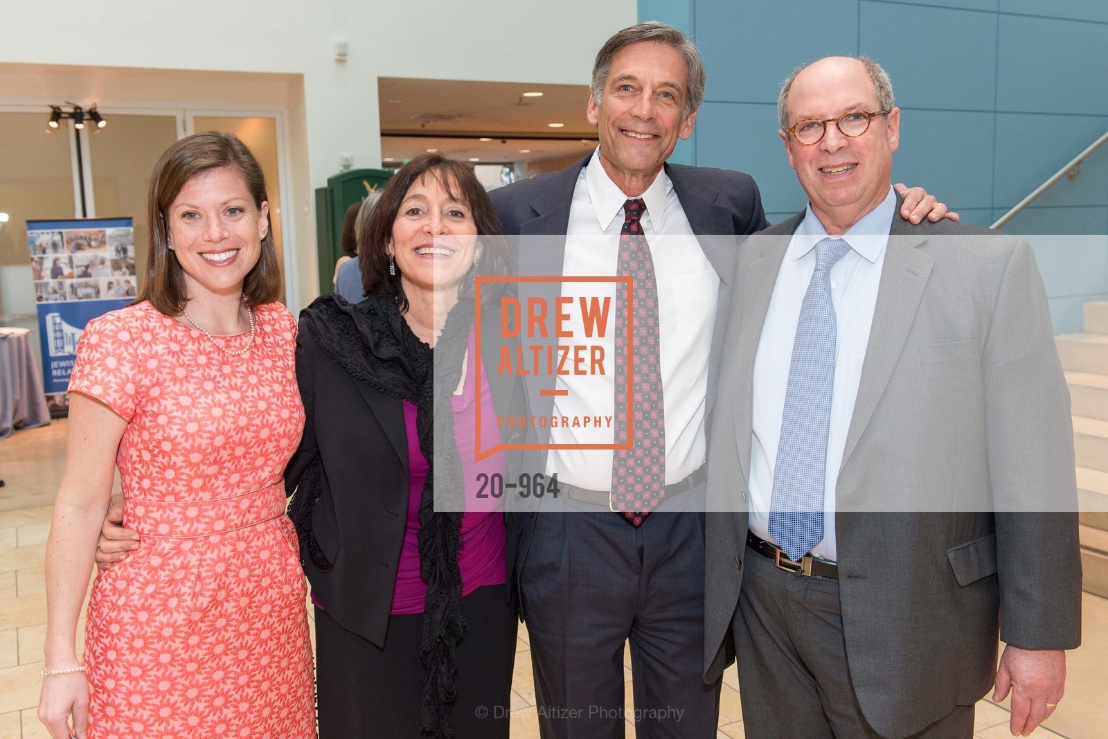 Abby Porth, Gilah Abelson, Mark Abelson, Doug Kahn, JCRC Behind the Scene 2015, US, February 12th, 2015, Photo #20-964 Abby Porth, Gilah Abelson, Mark Abelson, Doug Kahn, Photo #20-964