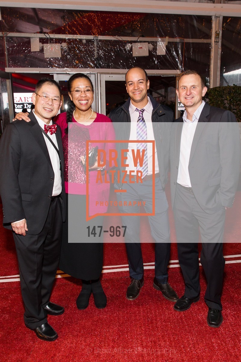 David Pating, Camille Pating, Murtuza Ghadiali, Chris Wardell, SAN FRANCISCO GENERAL HOSPITAL FOUNDATION Presents Hearts After Dark 2015, US, February 13th, 2015, Photo #147-967 David Pating, Camille Pating, Murtuza Ghadiali, Chris Wardell, Photo #147-967