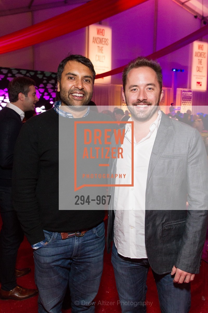 Sujay Jaswa, Drew Houston, SAN FRANCISCO GENERAL HOSPITAL FOUNDATION Presents Hearts After Dark 2015, US, February 13th, 2015, Photo #294-967 Sujay Jaswa, Drew Houston, Photo #294-967