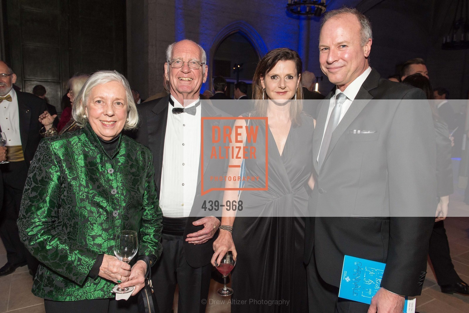 Margaret Gill, Stephen Gill, Diane Mailey, Donald Derheim, GRACE CATHEDRAL'S Carnivale 2015, US, February 13th, 2015, Photo #439-968 Margaret Gill, Stephen Gill, Diane Mailey, Donald Derheim, Photo #439-968