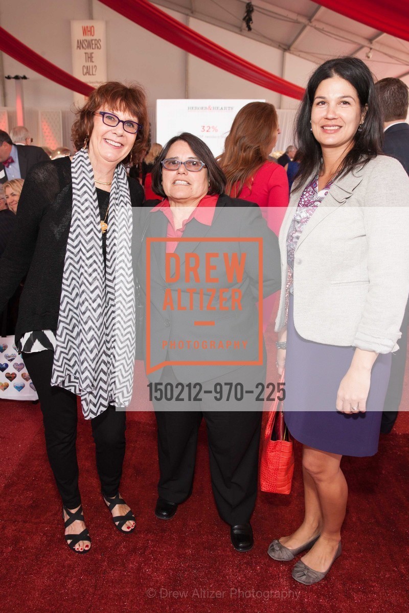 Gene O'Connell, Barbara Garcia, Iman Nazeeri-Simmons, SAN FRANCISCO GENERAL HOSPITAL FOUNDATION Presents Heroes & Hearts 2015, US, February 13th, 2015, Photo #150212-970-225 Gene O'Connell, Barbara Garcia, Iman Nazeeri-Simmons, Photo #150212-970-225